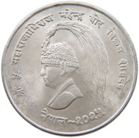 NEPAL 10 RUPEES 1968  #t127 0205 - Nepal