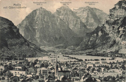 SUISSE -  Mollis Mit Glärnischkette - Vorderglärnisch - Vrenelisgärtli - Ruchenglärnisch - Carte Postale Ancienne - Mollis