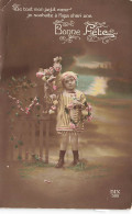 FÊTES - VŒUX - Bonne Fête - De Tout Mon Petit Cœur - Je Souhaite à  Papa Chéri Une Bonne Fête - Carte Postale Ancienne - Otros & Sin Clasificación