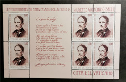 VATICANO 2013 GIOACCHINO BELLI - Unused Stamps