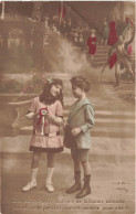 ENFANTS - Locarde Aux Trois Couleurs De La France éternelle - Colorisé - Carte Postale Ancienne - Autres & Non Classés