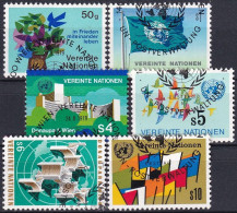 UNO WIEN 1979 Mi-Nr. 1-6 Kompletter Jahrgang/complete Year Set O Used - Aus Abo - Usados