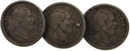 NETHERLANDS 5 CENTS 18501859 Willem III. 1849-1890 #alb024 0239 - 1849-1890: Willem III.