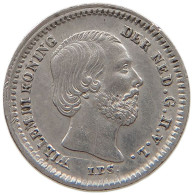 NETHERLANDS 5 CENTS 1850 Willem III. 1849-1890 DOUBLE STRUCK 5 #t158 0441 - 1849-1890 : Willem III