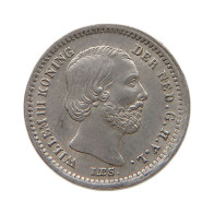 NETHERLANDS 5 CENTS 1850 Willem III. 1849-1890 #t160 0307 - 1849-1890 : Willem III