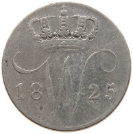 NETHERLANDS 5 CENTS 1825 B WILLEM I. 1815-1840 #t160 0337 - 1815-1840 : Willem I