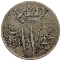 NETHERLANDS 5 CENTS 1827 WILLEM I. 1815-1840 #t078 0405 - 1815-1840: Willem I