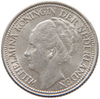 NETHERLANDS 25 CENTS 1941 Wilhelmina 1890-1948 #c004 0455 - 25 Cent