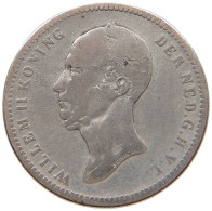 NETHERLANDS 25 CENTS 1849 WILLEM II. 1840-1849 #a057 0275 - 1840-1849: Willem II