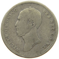 NETHERLANDS 25 CENTS 1848 WILLEM II. 1840-1849 #a087 0513 - 1840-1849: Willem II