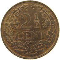 NETHERLANDS 2 1/2 CENTS 1941 Wilhelmina 1890-1948 #c010 0049 - 2.5 Cent