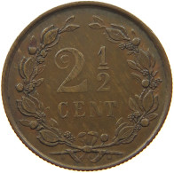 NETHERLANDS 2 1/2 CENTS 1881 Willem III. 1849-1890 #a011 0575 - 1849-1890: Willem III.