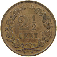 NETHERLANDS 2 1/2 CENTS 1881 Willem III. 1849-1890 #c080 0659 - 1849-1890: Willem III.