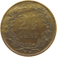 NETHERLANDS 2 1/2 CENTS 1877 Willem III. 1849-1890 #c032 0075 - 1849-1890 : Willem III