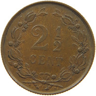 NETHERLANDS 2 1/2 CENT 1881 Willem III. 1849-1890 #t140 0561 - 1849-1890 : Willem III