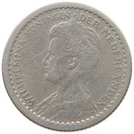 NETHERLANDS 10 CENTS 1912 Wilhelmina 1890-1948 #a033 0227 - 10 Cent