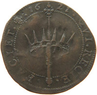 NETHERLANDS RECHENPFENNIG 1621 RECHENPFENNIG 1621 BRABANT #t152 0083 - …-1795 : Vereinigte Provinzen