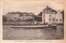 FRANCE - Lorient - Hôpital Maritime Et Départ D'un Vapeur Port Louisien - Carte Postale Ancienne - Lorient