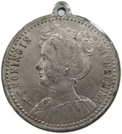 NETHERLANDS MEDAL  WILHELMINA #a079 0141 - Altri & Non Classificati