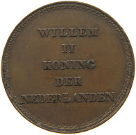 NETHERLANDS JETON 1840 WILLEM II. 1840-1849 #c078 0703 - Andere & Zonder Classificatie