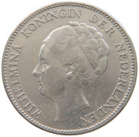 NETHERLANDS GULDEN 1929 Wilhelmina 1890-1948 #c081 0689 - 1 Gulden