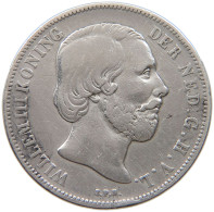 NETHERLANDS GULDEN 1865 Willem III. 1849-1890 #a020 0299 - 1849-1890: Willem III.