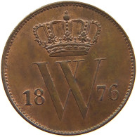 NETHERLANDS CENT 1876 Willem III. 1849-1890 #t161 0295 - 1849-1890: Willem III.