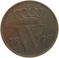 NETHERLANDS CENT 1876 Willem III. 1849-1890 #c064 0121 - 1849-1890 : Willem III