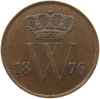 NETHERLANDS CENT 1876 Willem III. 1849-1890 #t116 1021 - 1849-1890 : Willem III