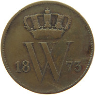 NETHERLANDS CENT 1873 Willem III. 1849-1890 #s018 0315 - 1849-1890 : Willem III