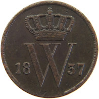 NETHERLANDS CENT 1837 WILLEM I. 1815-1840 #c064 0123 - 1815-1840: Willem I