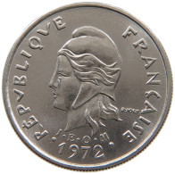 NEW CALEDONIA 10 FRANCS 1972  #s061 0331 - Nieuw-Caledonië