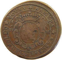 NETHERLANDS RECHENPFENNIG 1716 1716 Geboorte Prins Leopold Van Oostenrijk #t081 0561 - …-1795 : Former Period