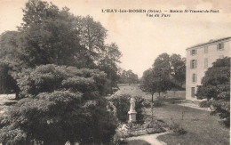 FRANCE - L'Hay Les Roses - Maison Saint Vincent De Paul - Vue Du Parc - Carte Postale Ancienne - L'Hay Les Roses