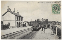 CPA 76 - CRIQUETOT L'ESNEVAL - La Gare - Criquetot L'Esneval