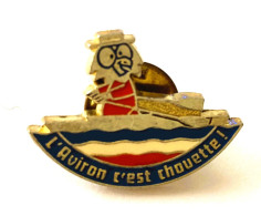 PINS SPORTS L'AVIRON C'EST CHOUETTE ! / 33NAT - Roeisport