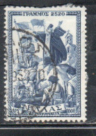 GREECE GRECIA HELLAS 1952 AIR POST MAIL AIRMAIL GREEK ARMY'S STRUGGLE AFAINST COMMUNISM 1200d USED USATO OBLITERE' - Oblitérés