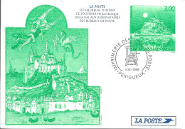 1M1  ---   Pseudo-entier  3,00  Le Mont-Saint-Michel - Pseudo-officiële  Postwaardestukken