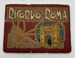 LIVRE - Italie - Ricordo Di Roma - Carte De Rome Et Vues Illustrées Des Monuments - Andere & Zonder Classificatie