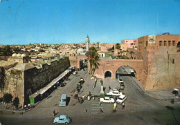 TRIPOLI, GATE, ARCHITECTURE, TOWER, CARS, LYBIA - Libia