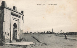 MAROC - Marrakech - Route Vers Bab Rob - Carte Postale Ancienne - Marrakesh