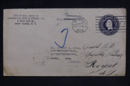 ETATS UNIS - Entier Postal Commercial De New York Pour La France En 1928 - L 148520 - 1921-40