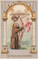 RELIGION - Christianisme - Saint François D'Assise - Jesus - Carte Postale Ancienne - Santi