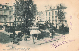 ESPAGNE - Alicante - Place De La Constitution - Carte Postale Ancienne - Alicante