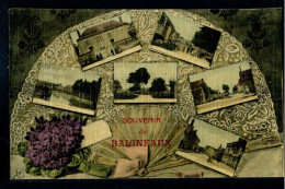 28 BAIGNEAUX - Souvenir De Baigneaux / CPA Toilée - Couleur / RARE /  TTB - Other & Unclassified