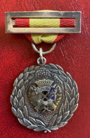 España Medalla Franco Primavera Siluetas 3erP. Tarrasa 1955 - Otros & Sin Clasificación
