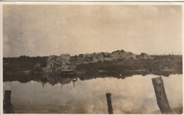 Photo 1917 DIXMUDE (Diksmuide) - L'Yser, Point De Passage Aux Avant-postes (A252, Ww1, Wk 1) - Diksmuide