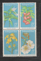 USA  1979   Fleurs    N° 1246 à 1249  Neuf X X - Unused Stamps