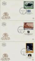 ISRAEL 1977 FDC YEAR SET WITH S/SHEET - SEE 7 SCANS - Lettres & Documents