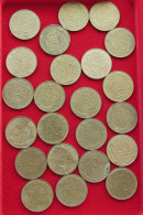 COLLECTION LOT FRANCE 20 CENTIMES DIFFERENT YEARS 23PC 93G  #xx38 109 - Colecciones